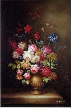 unknow artist Floral, beautiful classical still life of flowers.100 France oil painting art
